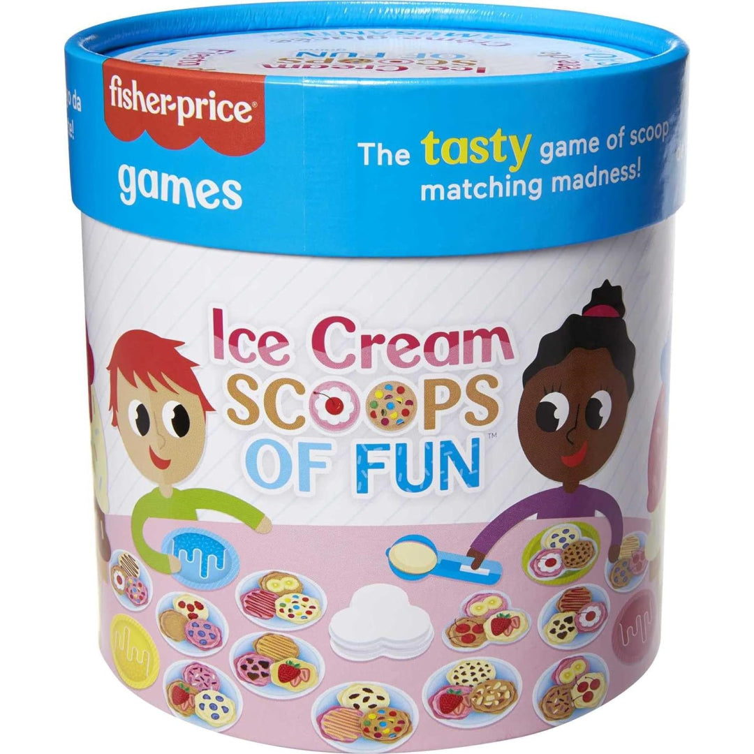 mattel games ice cream scoops of fun matching madness