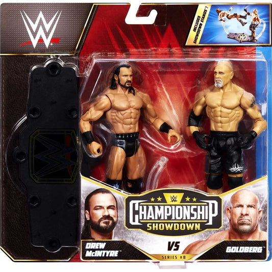 WWE AJ Styles vs Riddle, Championship Showdown 2-Pack, 6-in Action