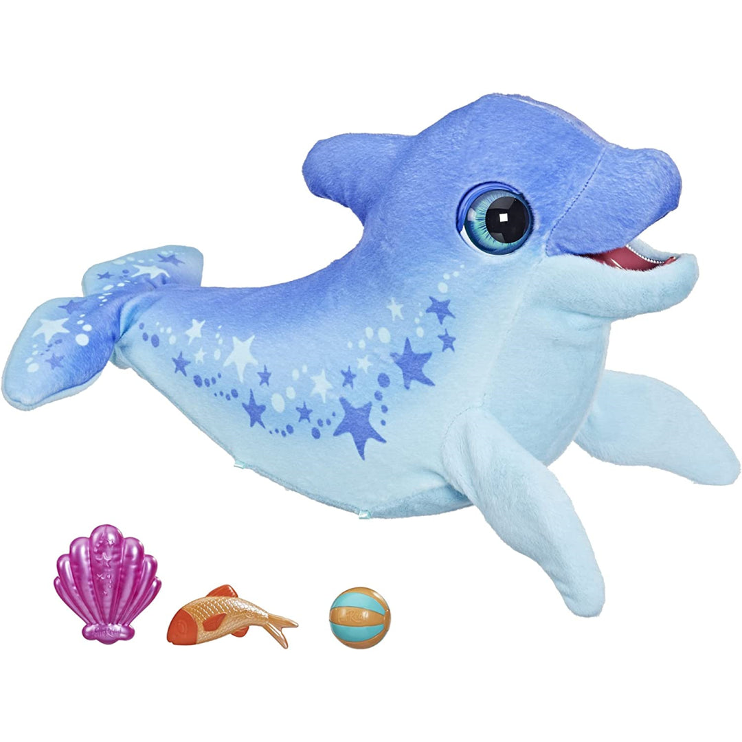 furreal dazzlin dimples my playful dolphin 80+ sounds and reactions