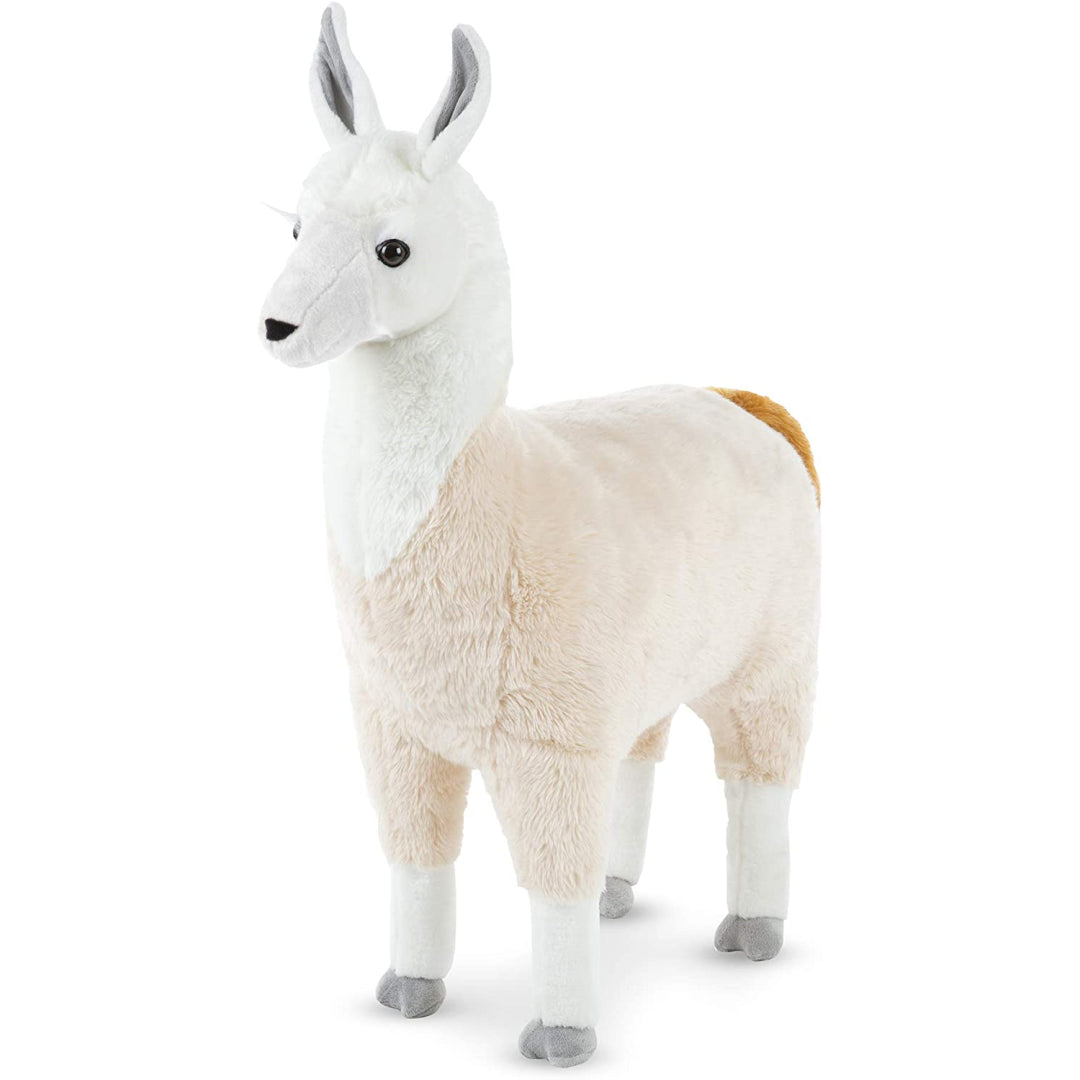 melissa & doug llama stuffed animal large soft plush toy