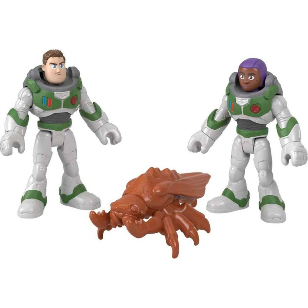 imaginext disney pixar lightyear buzz lightyear and alisha hawthorne