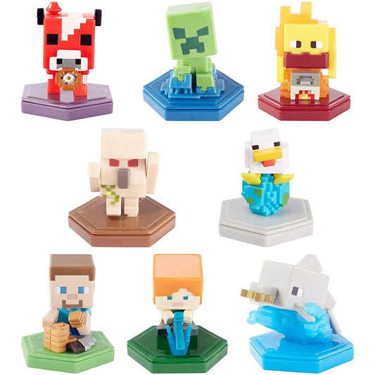 MINECRAFT EARTH Boost Mini Figure 2-pack, NFC Chip Enabled for EARTH  Augmented Reality Game , 