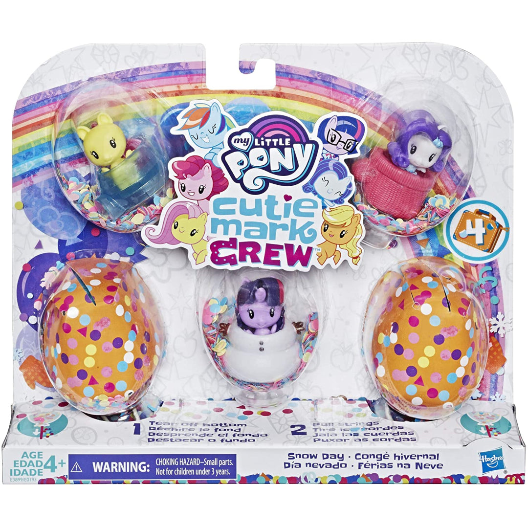 my little pony snow day 5 pack of collectable dolls