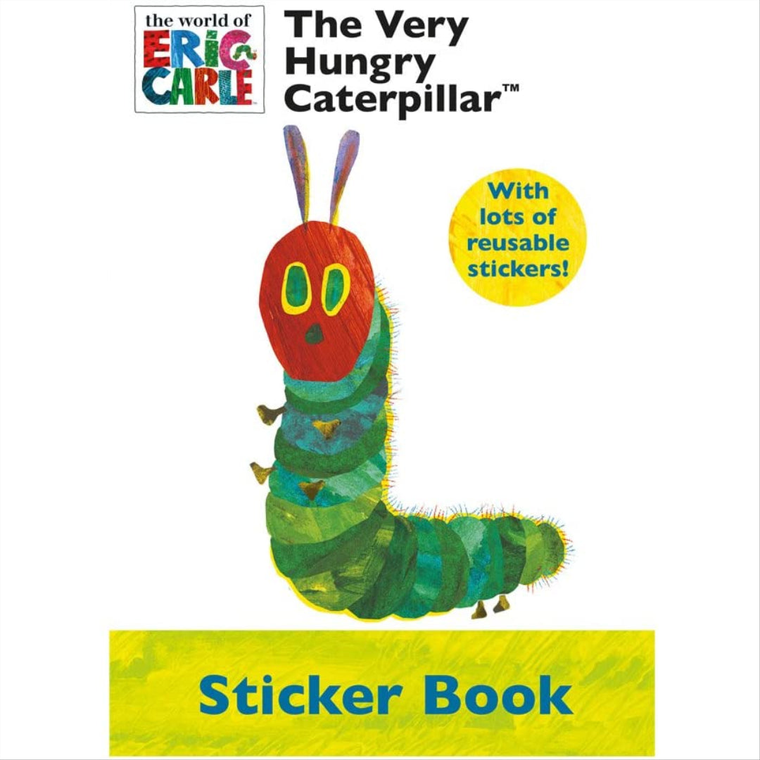 very hungry caterpillar sticker book