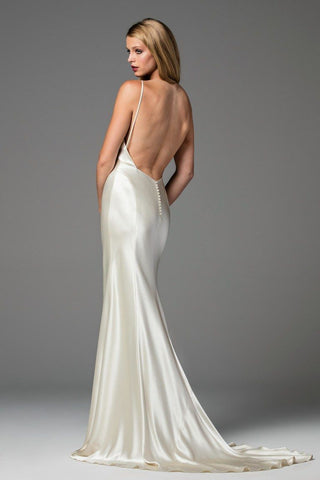 2023 wedding trends slip dresses white wedding dress simple 