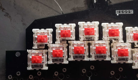 Regular rotation of cut switches for ErgoStrafer