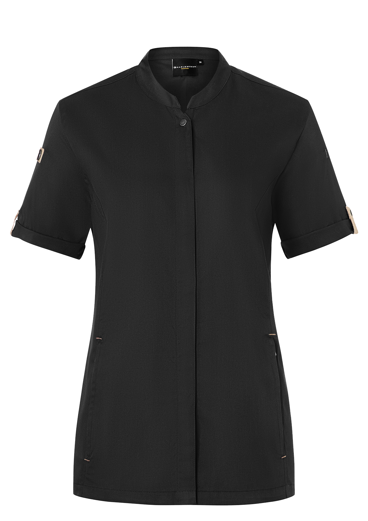 GC Collective — Banyan Black Chef Jacket, Long Sleeve – GreenChef Global