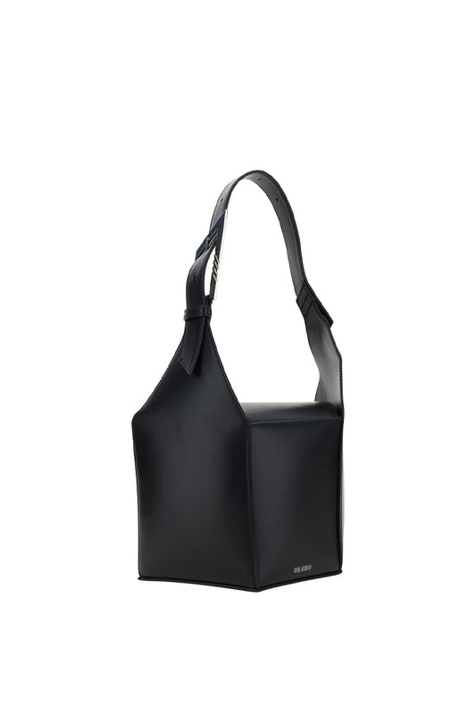 The Attico 6 PM Medium leather shoulder bag