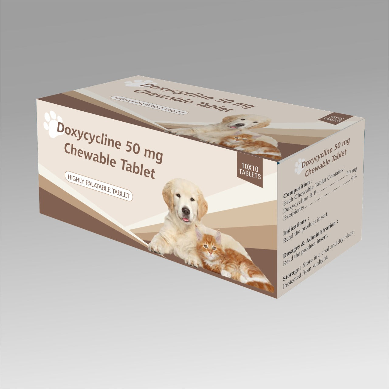can doxycycline be put in dog food