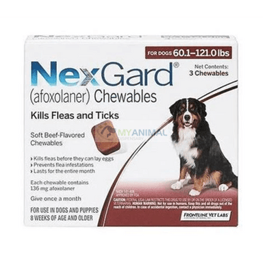 NexGard SPECTRA®, Flea, Tick, Mite, Intestinal Worm Treatment & Heartworm  Prevention