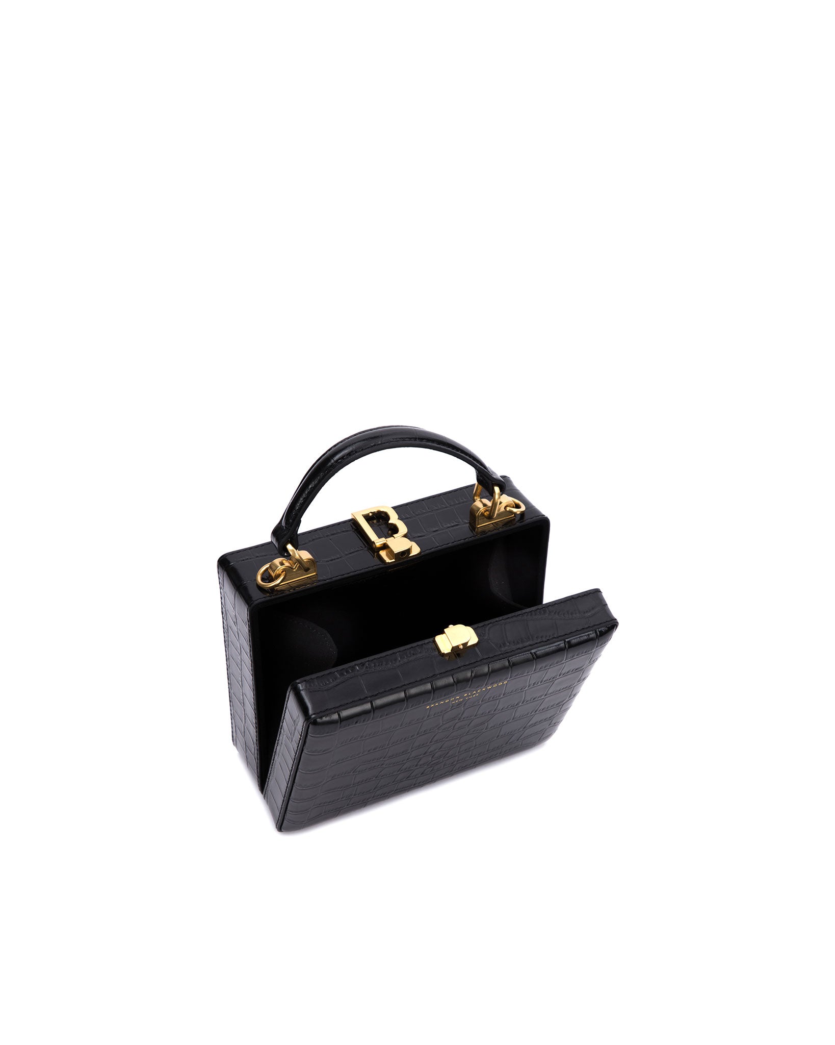 Brandon Blackwood Vanity Purse | 24K Gold Plated Hardware