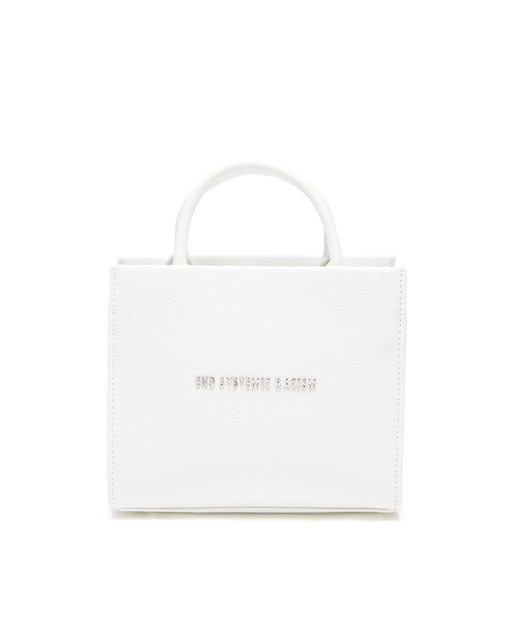 White Apple Leather ESR Tote | Luxury Designer Bags | Brandon Blackwood