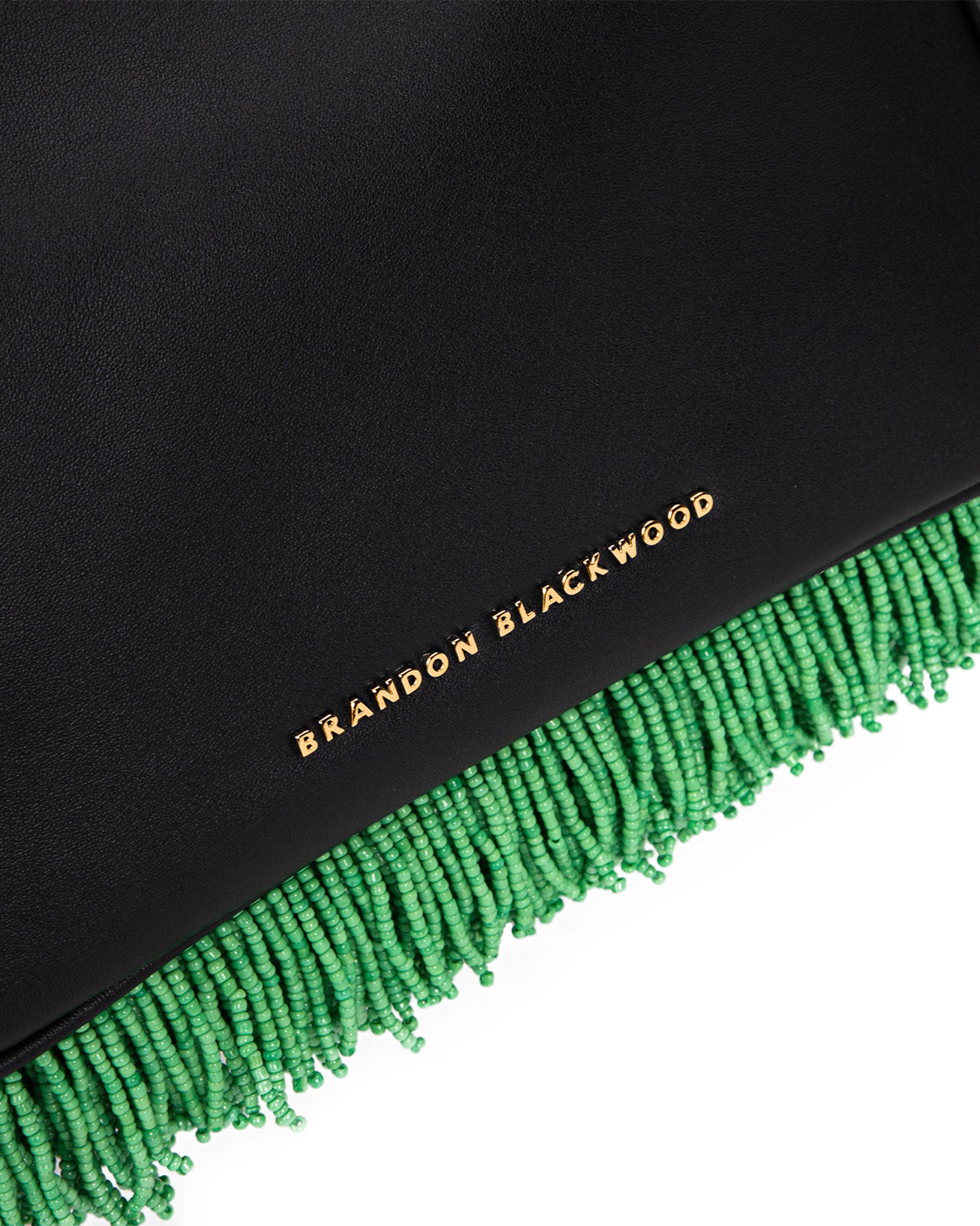 Brandon Blackwood New York - Cortni Bag - Black/Green