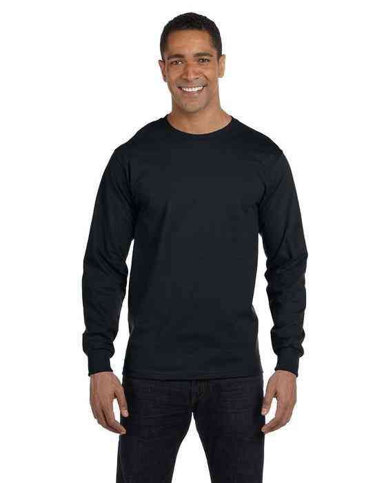 G840 Gildan Adult 5.5 oz., 50/50 Long-Sleeve T-Shirt