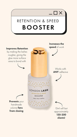 Retention lash booster