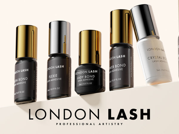 Lash glue range for professionals