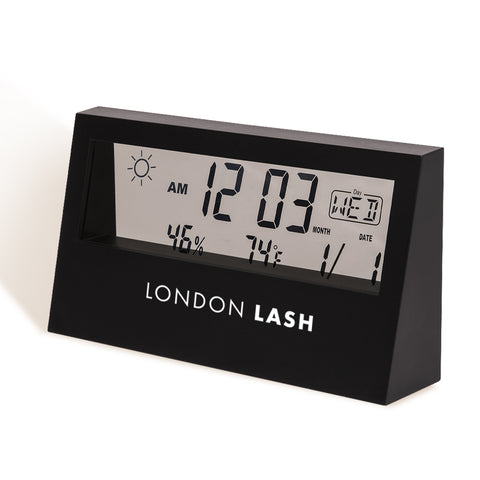 London Lash hygrometer and thermometer for lash extensions