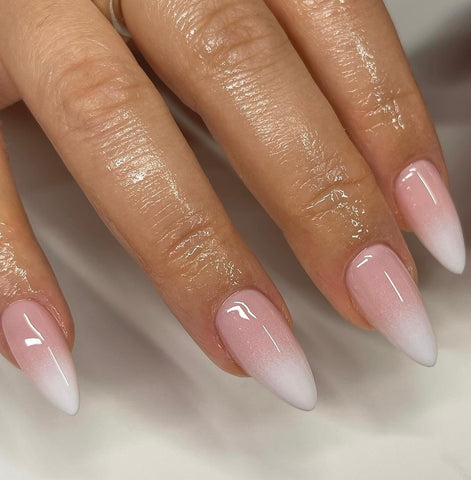 Ombre french nails