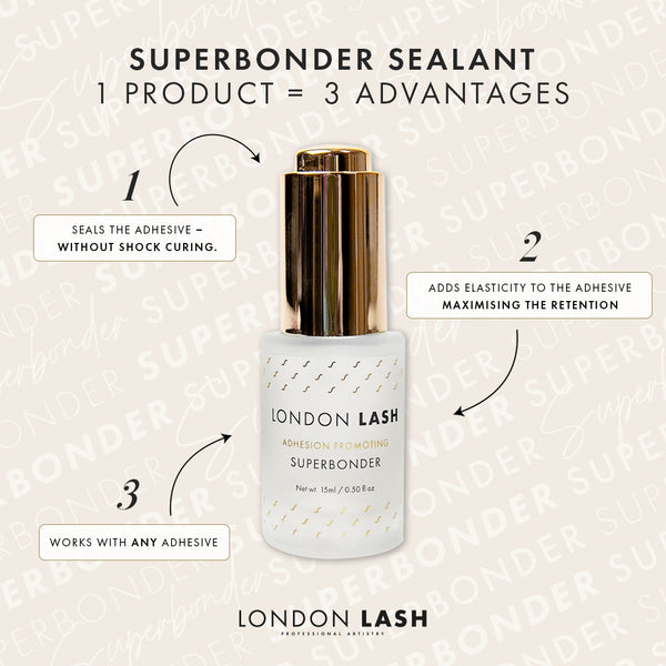 Lash extension bonder uses