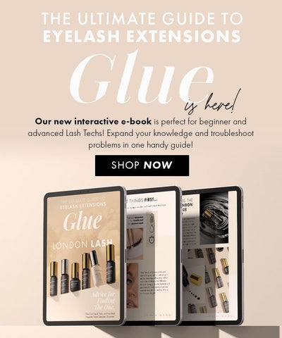 eyelash glue ebook for lash technicians