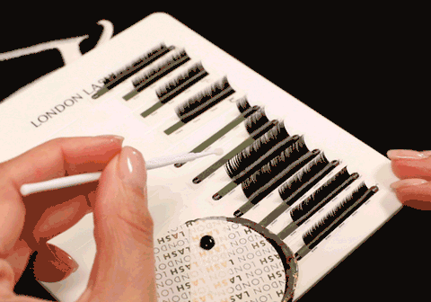 making spikes for wispy lashes