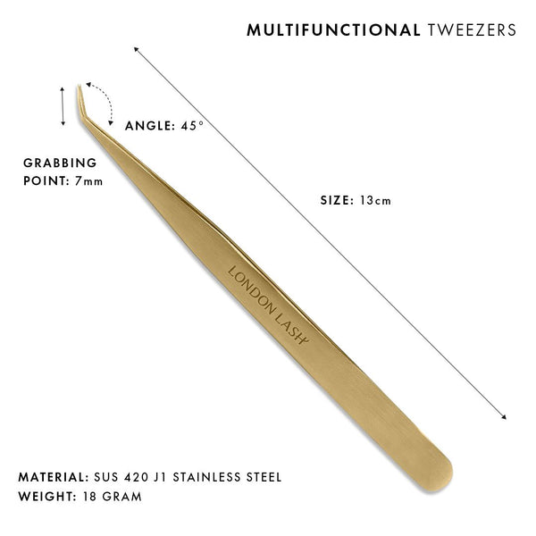 multifunctional lash tweezers uses