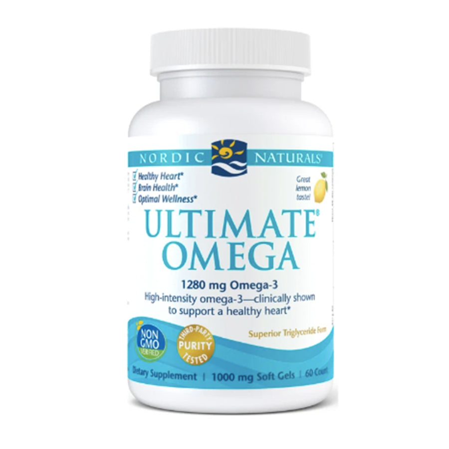 Nordic Naturals | Ultimate Omega 120 caps (lemon) | Mungbean Health Supplement Store