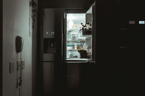Refrigerador con Iluminación interior incandescente