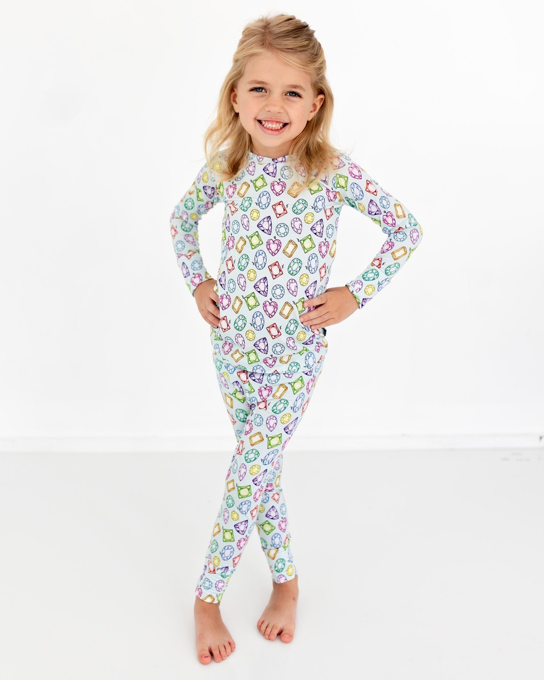 Rainbow Gems Pajama Set