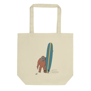 "Surfing Orangutan" Eco Tote Bag