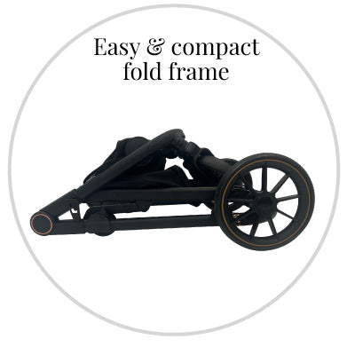 Compact easy fold frame