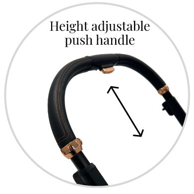 Height adjustable handle