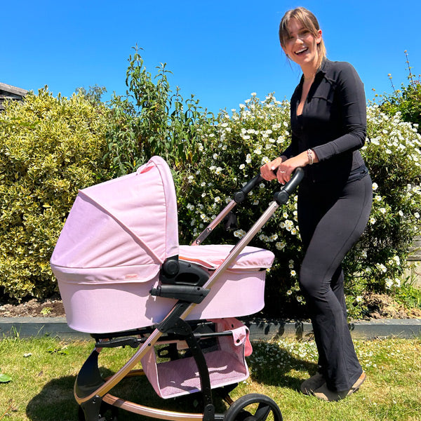 My Babiie MB200i Dani Dyer Pink Plaid iSize Travel System