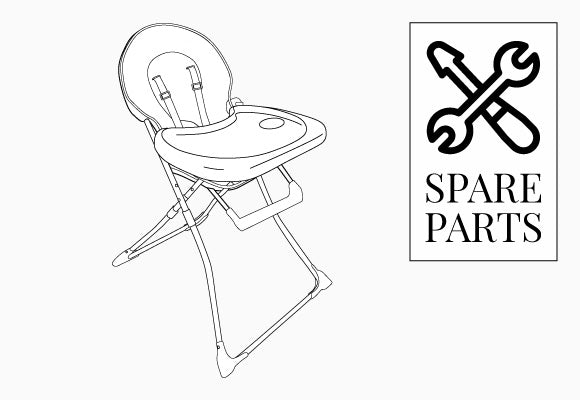 My Babiie Compact Highchair Spare Parts