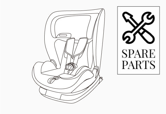 My Babiie iSize 76-150cm Car Seat Spare Parts