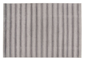 5'x8' Pagani Carpet Grey / Black