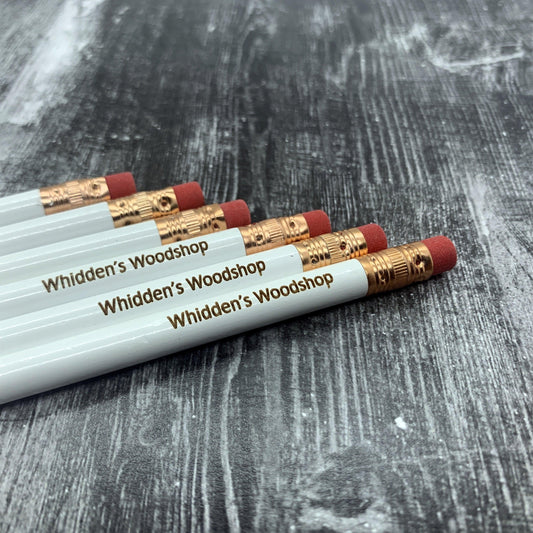 Custom Carpenter Engraved Personalized Carpenter Pencils Set of 6