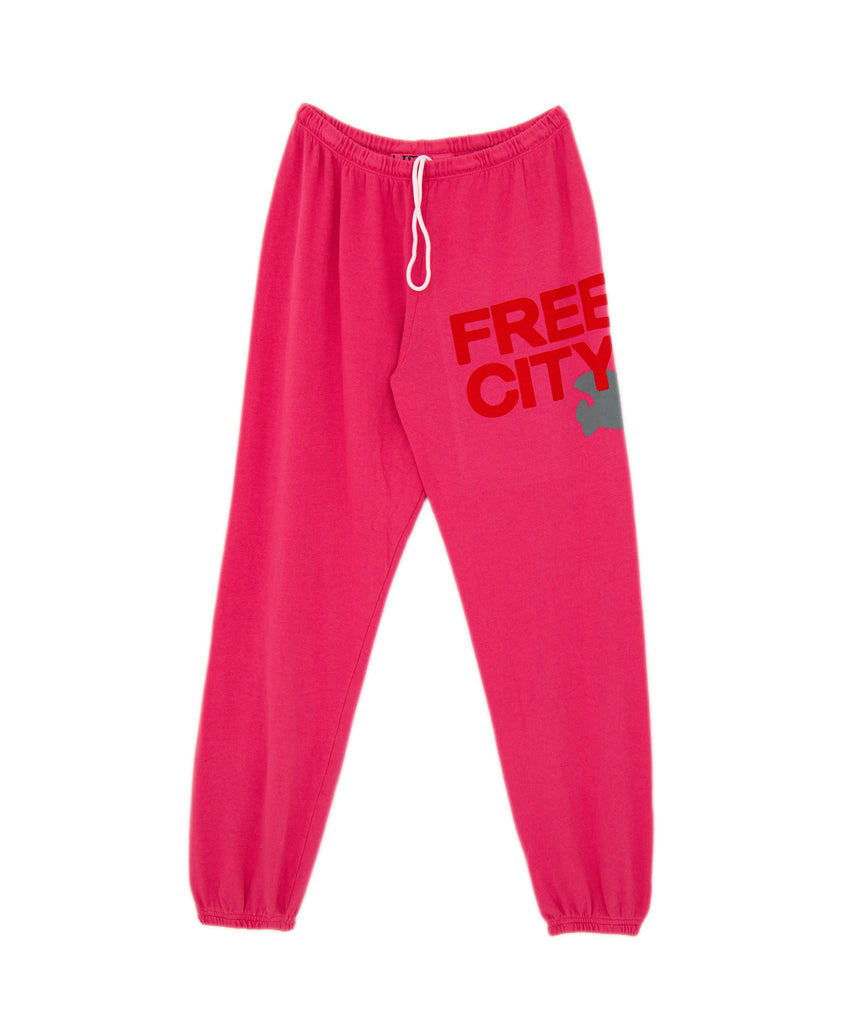 FREECITY Purecolor OG Sweatpants Light Pink Size Medium – Celebrity Owned