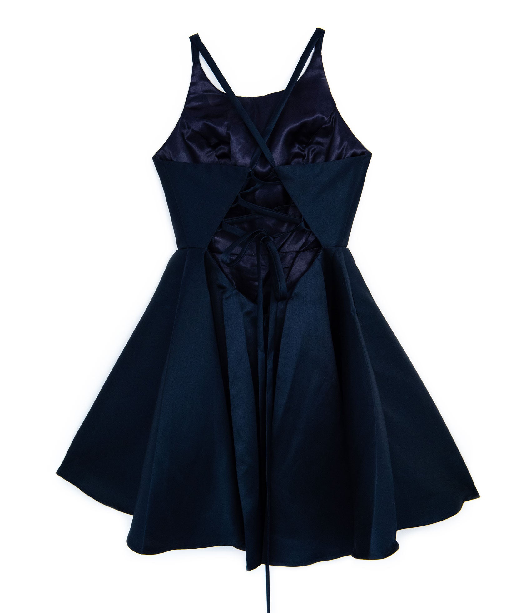 Alyce | Women Cross Back Dress Midnight Navy | Frankie's on the Park