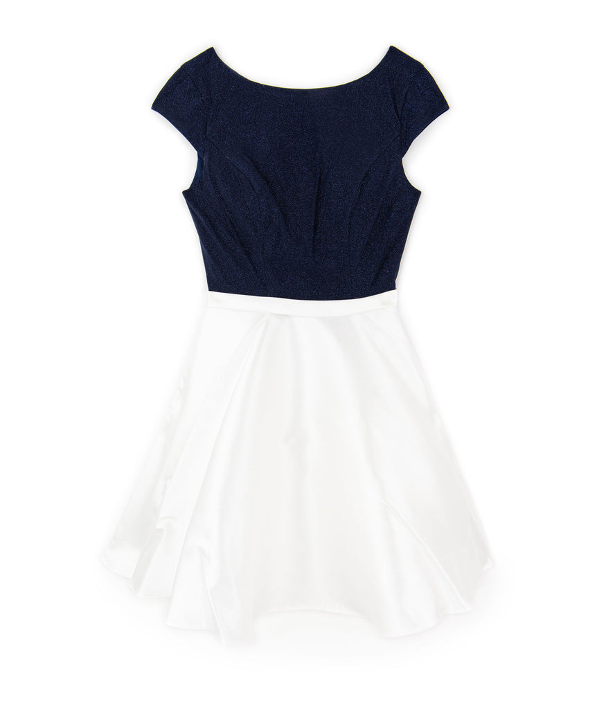 Jovani Kids K1830 Fit And Flare Floral Strapless Short Girls Dress – Glass  Slipper Formals