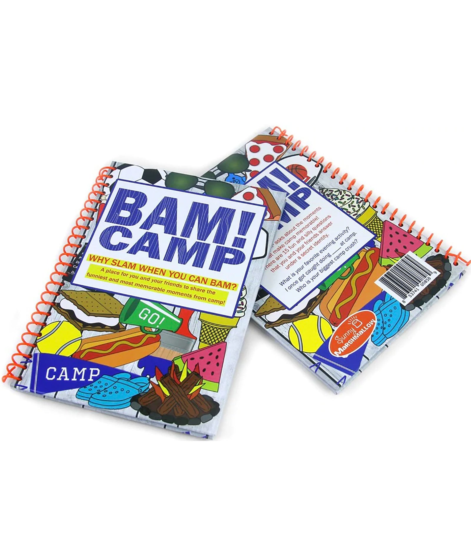 Sunny Marshmallow Bam! Camp Book Frankie's on the Park