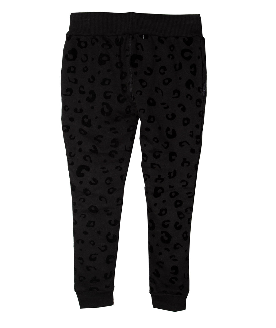 cheetah print jogger pants