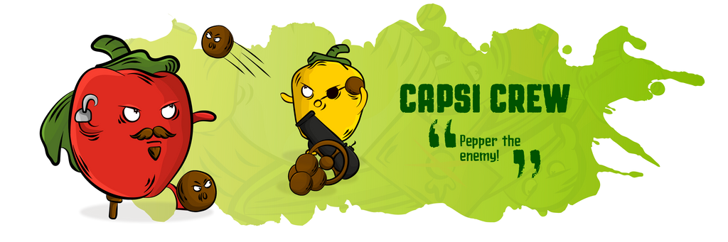 Capsi Crew gang Plant-Based Riot