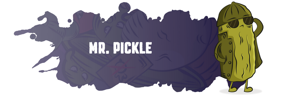 Mr. Pickle hitman card Plant-Based Riot