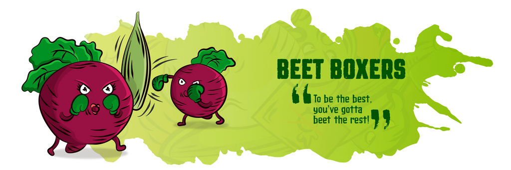 Beet Boxers gang Plant-Based Riot