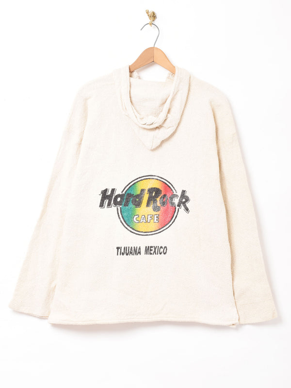 Hard Rock caf?プリントメキシカンパーカー