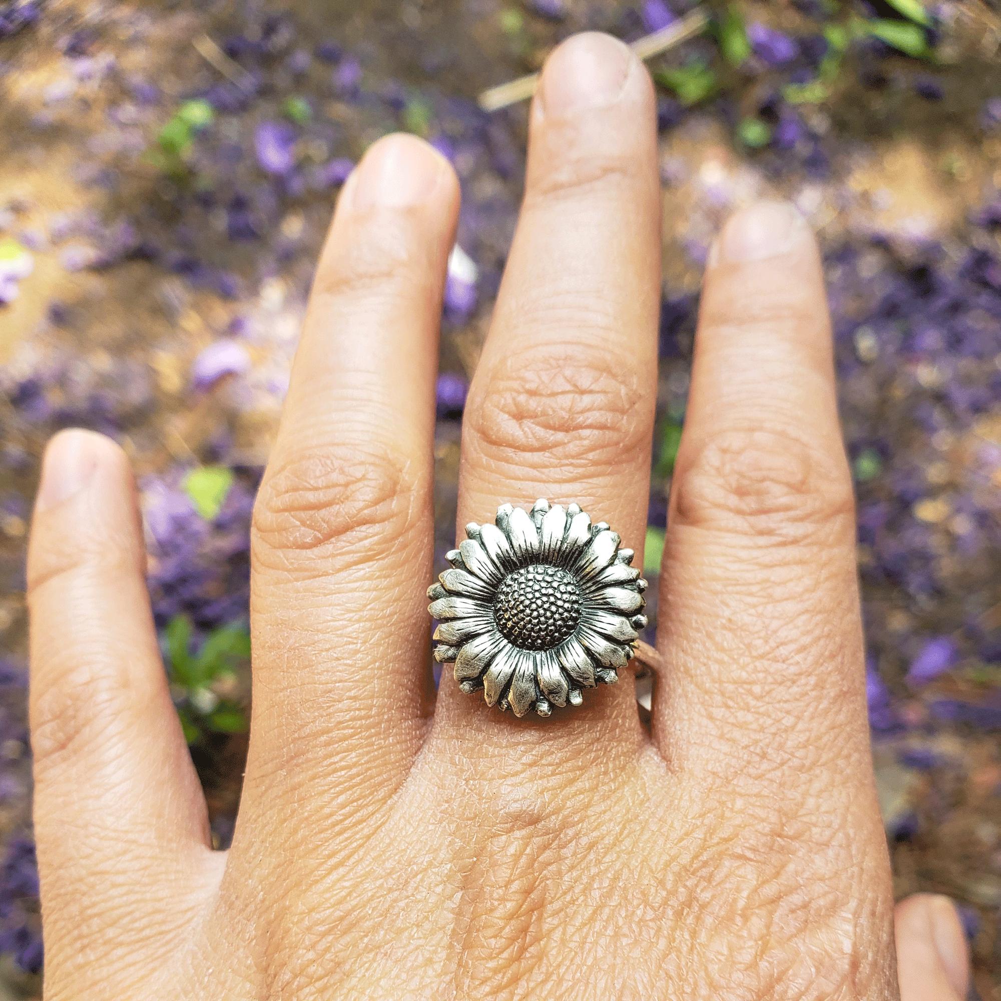 Anillo Girasol - Physalis Joyas