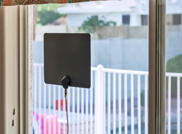 FLATenna Indoor TV Antenna on a Window