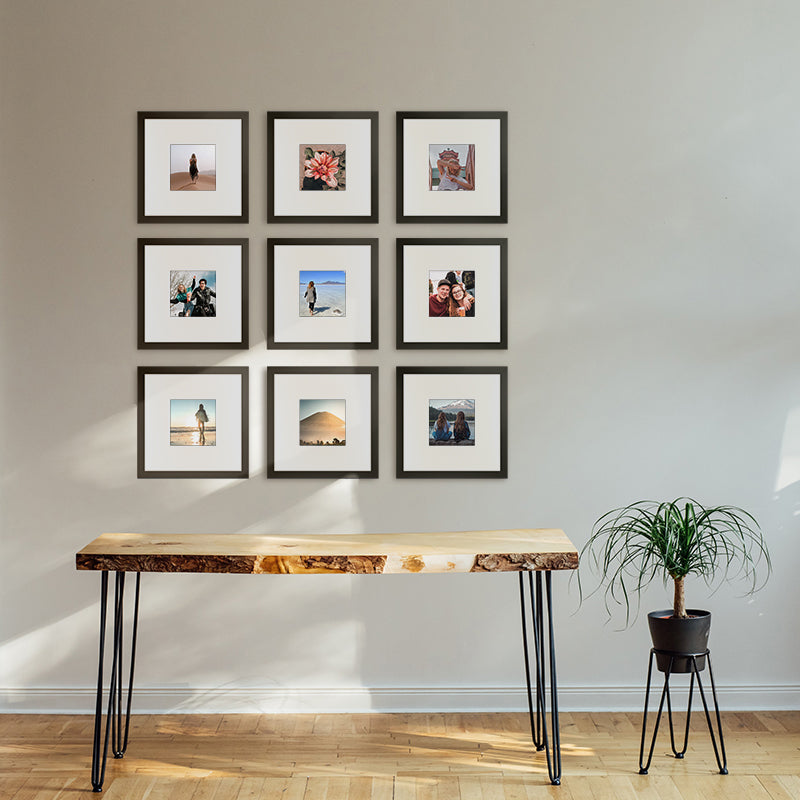 Wall of frames –