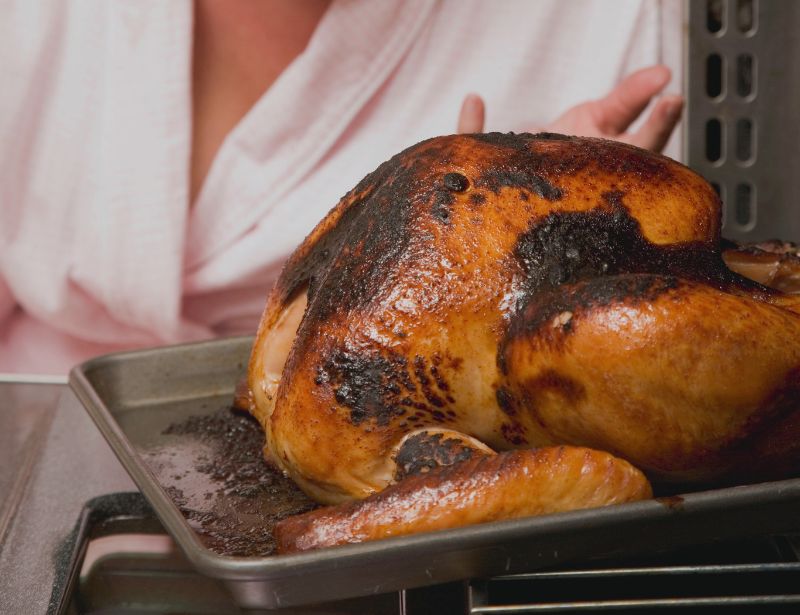 Burnt Fried Turkey